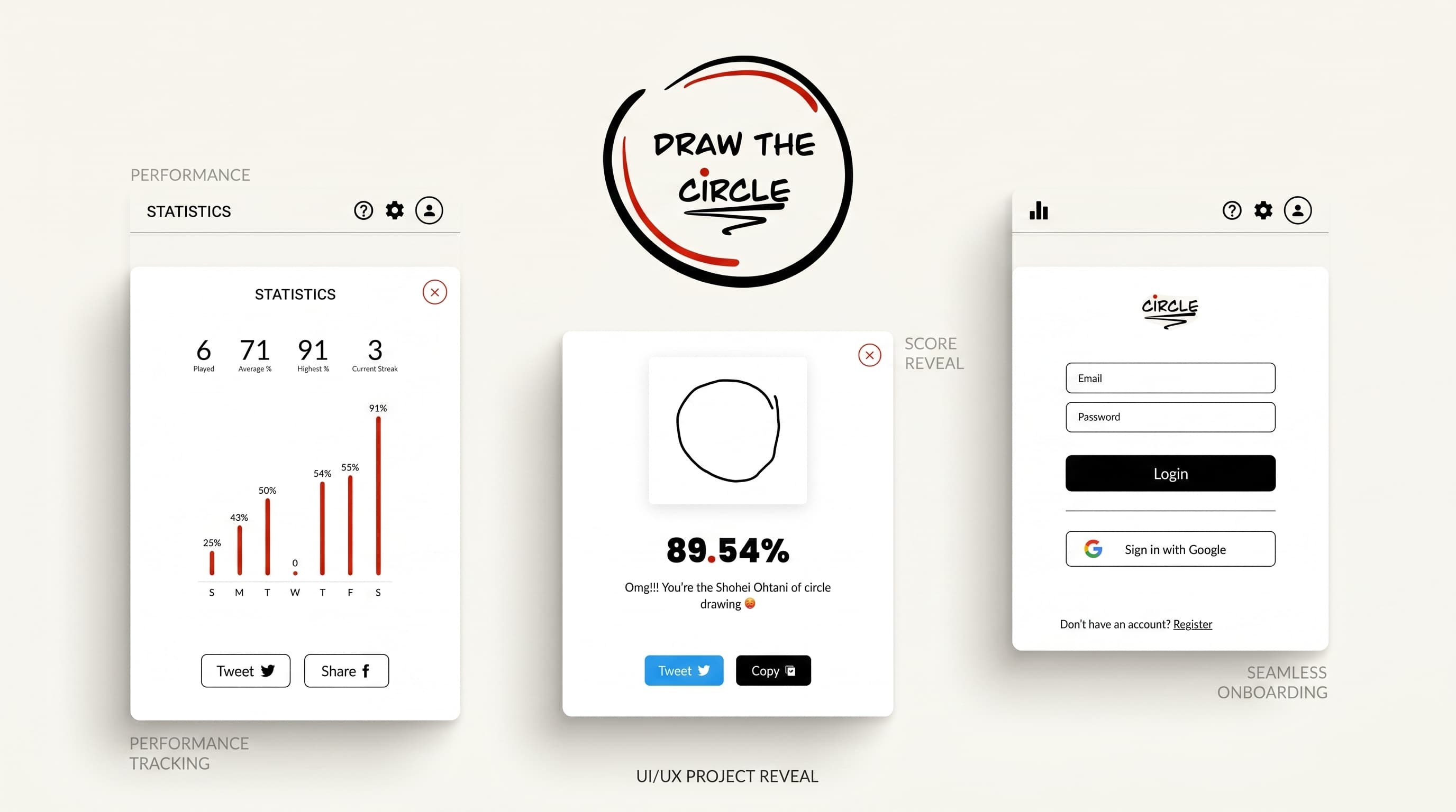 DrawTheCircle Game